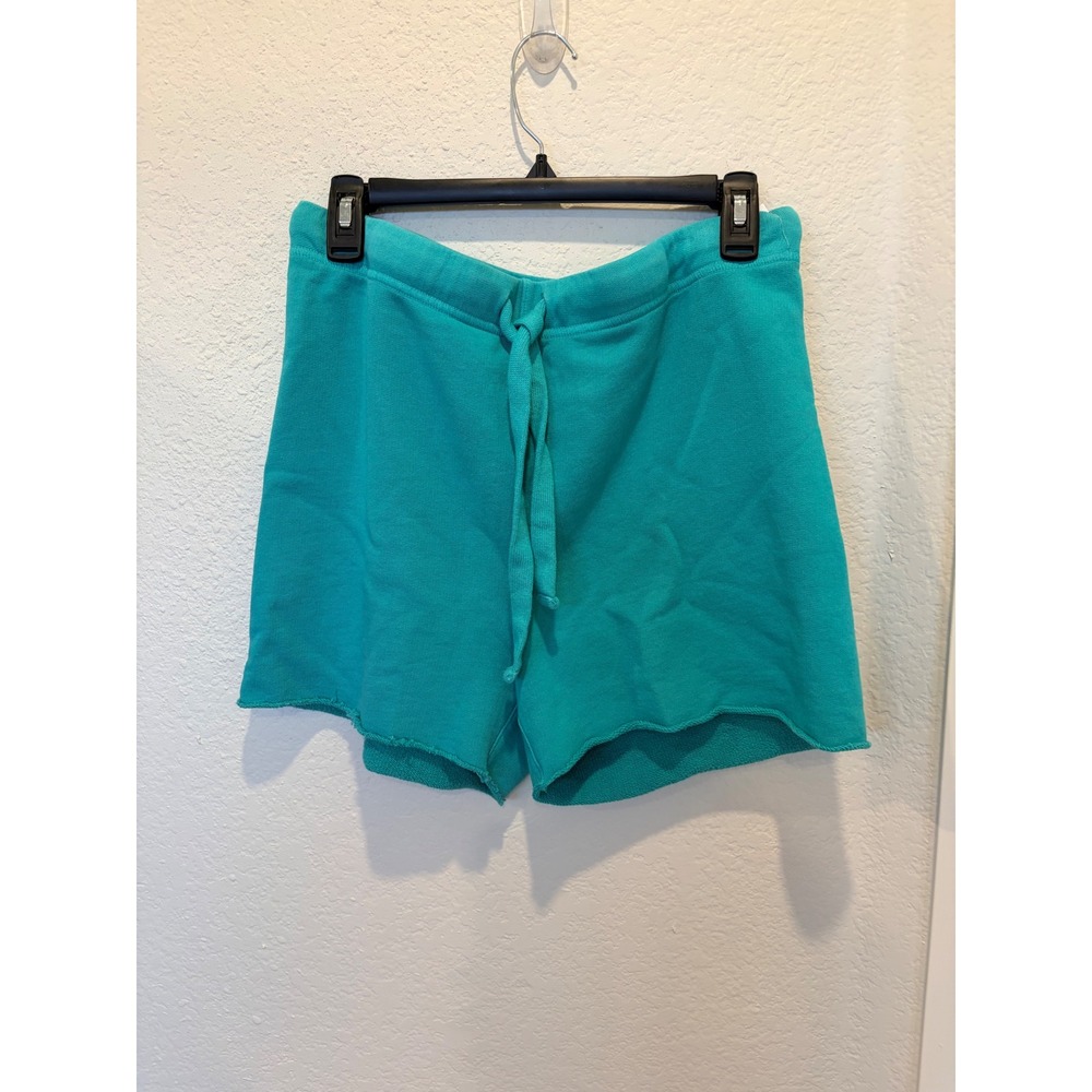 Frank & Eileen Pearl Favorite Sweatshorts Teal Green Triple Fleece Size S